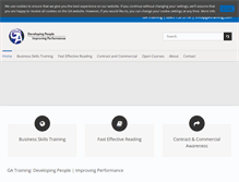 Tablet Screenshot of ga-training.com